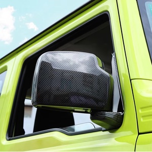 Coque de protection de rétroviseur pour Suzuki <span class=keywords><strong>Jimny</strong></span> 2018 2019 <span class=keywords><strong>2020</strong></span> 2021 2022 2023 2024 2025 Coque de rétroviseur en fibre de carbone - Product Image 2