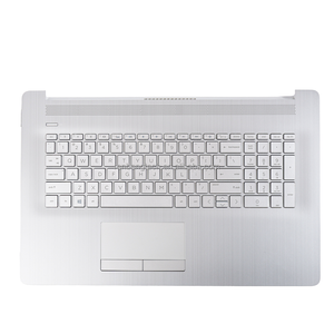 Clavier rétroéclairé argenté et pavé tactile avec repose-poignets pour HP Pavilion 17-BY & 17-CA L92783-001 - Pièces d'ordinateur - Product Image 1