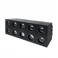 10*100W LED-Matrix-Stroboskoplicht mit Zusatzlicht, Blitzstrahlen und Flutlicht für DJ, Nachtclub, Disco und Konzerte