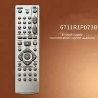 Control Remoto en Inglés Compatible con LG para Grabadora de Video 6711R1P073B, Reproductor de DVD y Blu-ray