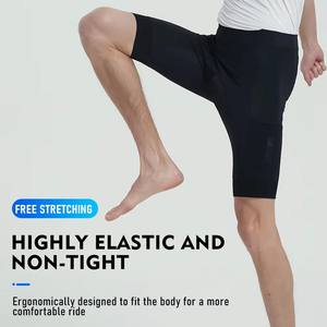 ThinkRider Short <span class=keywords><strong>de</strong></span> cyclisme pour homme avec coussinet belge respirant <span class=keywords><strong>haut</strong></span> <span class=keywords><strong>de</strong></span> <span class=keywords><strong>gamme</strong></span> pour le vélo <span class=keywords><strong>de</strong></span> montagne - Product Image 2