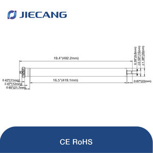 Fabricante profesional JIECANG, Motor de cortina, persianas enrollables, Motor tubular controlado por persiana - Product Image 4