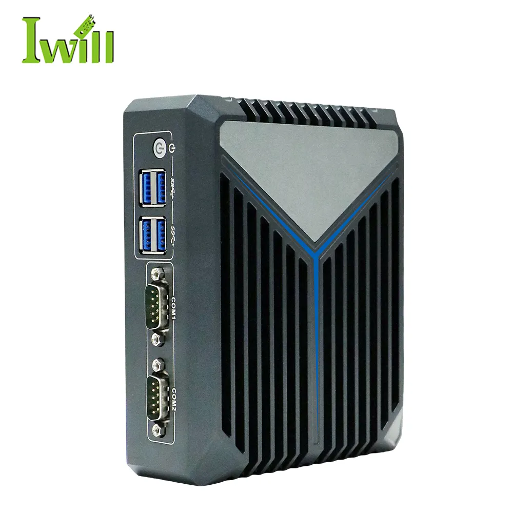 Giá Rẻ Không Quạt 2.5G N100 Quad Core Mini PC Cửa Sổ S 11 Công Nghiệp Mini Kinh Doanh PC