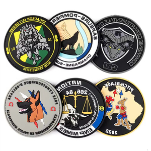 Quần áo phụ kiện tùy chỉnh Dập nổi 3D Silicone PVC vá hat may trên cao su mềm logo huy hiệu Nhiệt Báo Chí PVC các bản vá lỗi cho quần áo - Product Image 3