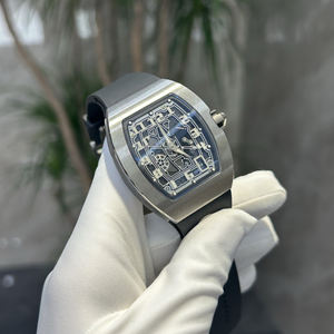 Montres pour hommes de luxe haut de gamme avec boîtiers métalliques, bracelets en caoutchouc, style design et design étanche, vente en gros d'usine - Product Image 1