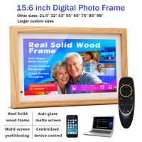 Cadre photo numérique Wi-Fi avec lecteur vidéo et publicité LCD 15.6, 21.5, 32, 43 pouces, personnalisable avec logo d'usine - Guangdong