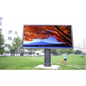 3x 3m açık su geçirmez IP65 yüksek parlaklık reklam dijital tabela ve görüntüler LED Video ekranı