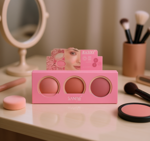 Paleta de Rubor Saniye, Acabado Mate, Alta Pigmentación, Maquillaje Facial, Tamaño Regular - Product Image 2