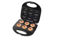Machine à hot-dogs, beignets et sandwichs en aluminium 750W avec plaques antiadhésives pour le petit-déjeuner à usage domestique