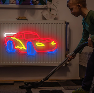 Enseigne néon voiture de sport, veilleuse publicitaire pour chambre d'adolescent, garage, fête, décoration murale, étanche IP65 - Product Image 5