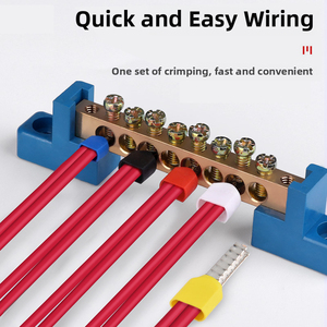 Hampool Brass Cable Cord End thiết bị đầu cuối bootlace cách điện uốn ferrule thiết bị đầu cuối kết nối - Product Image 4