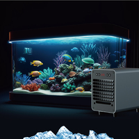 Chauffage-réfrigérateur d'aquarium professionnel à température constante pour eau douce et marine