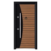 Porte d'entrée de sécurité en acier pour la maison, directement du fabricant, qualité export pour le marché russe, du Moyen-Orient et de Turquie