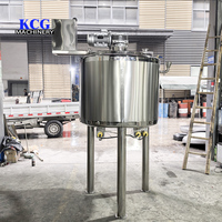 Cuve de mélange en acier inoxydable, Cuve de séchage haute performance, Cuve de dissolution et de réaction pour produits chimiques et boissons