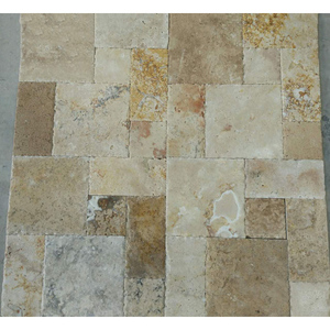 Piastrelle <span class=keywords><strong>in</strong></span> Travertino Naturale di Alta Qualità SH STONE <span class=keywords><strong>per</strong></span> Pavimentazione Esterna Lucida e Levigata <span class=keywords><strong>per</strong></span> Interni ed <span class=keywords><strong>Esterni</strong></span> - Product Image 3
