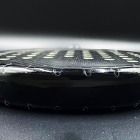 Protection de tête transparente confortable pour raquettes de tennis, de plage et de padel en TPU, avec logo personnalisé OEM, accessoires d'usine