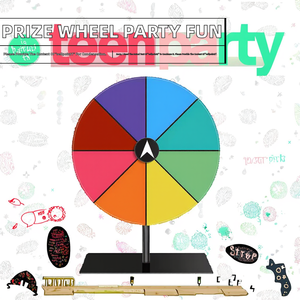 Máquina de Lotería de Mesa con Rueda Grande para Juego de Premios, Ruleta de la Fortuna, Fiesta, <span class=keywords><strong>Sorteo</strong></span> de Carnaval, Divertida para Ganadores, Ramadán - Product Image 1