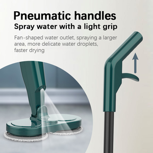 Wireless Electric Smart Mop Automatic Rotation Cleaning Double Head Tray Thickened Mop Dry and Wet Dual Use <strong>Mopping</strong> <strong>Machine</strong> - Product Image 3