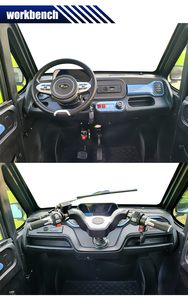 Voiture électrique 4 places pour adultes Golf Mini 4 roues, kit de camionnette, batterie au lithium, caméra arrière légère - Product Image 6