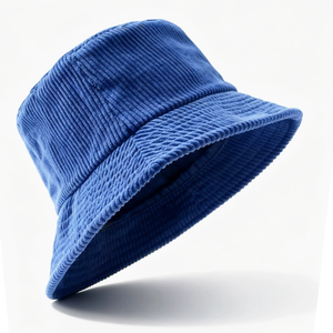 Chapeau Bob Unisexe Tendance en Velours Côtelé Couleur Unie – Chapeau de Pêcheur Chaud en Velours Côtelé pour Femmes et Hommes - Product Image 2
