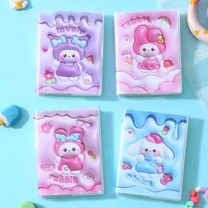 Carnet A5 imprimé en 3D avec couverture en plastique EVA, à feuilles mobiles et reliure cousue, motif Légumes et Fruits, pour l'école et le bureau - Product Image 5