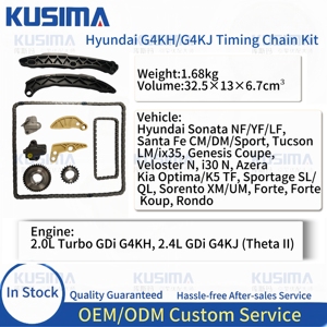 Kit di Ricostruzione Catena di Distribuzione Motore G4KJ G4KH G4KF con Tenditore e Guide per Hyundai Sonata Santa Kia Optima 2.0T 2.4L 24321-2C000 - Product Image 3