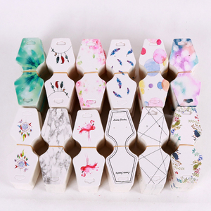 Thẻ Trang Sức Sáng Tạo Thẻ Vàng Lá Treo Trang Sức Phụ Kiện Bông Tai Thẻ Hiển Thị - Product Image 5