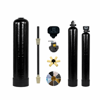 En stock : Réservoirs FRP pour traitement de l'eau du robinet, Filtres à sable de manganèse et à charbon, Résine, Capacité 16,7 Gallons, Osmose inverse 125 L/heure, Ionisation