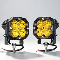 Projecteurs de travail LED 3 pouces 30W, faisceau combiné spot, 12V 24V, pour conduite tout-terrain, feux de brouillard pour 4x4, voiture, moto, tracteur