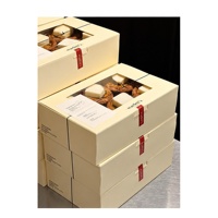 Maßgefertigte Transparente Fensterbox-Verpackung mit Klarem PVC-Fenster für Kosmetik Schmuck Geschenkpräsentationsbox