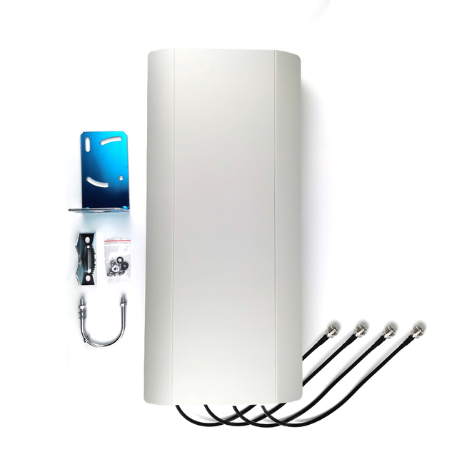 Newest 4-port 5G 4G Sector Antenna | MIMO directional panel antenna | for HUAWEI router modem 600-6000Mhz ultra wide band LTE