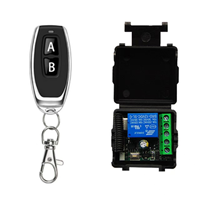 Interrupteur sans fil, relais RF, DC 12V-60V, télécommande 433MHz pour portail