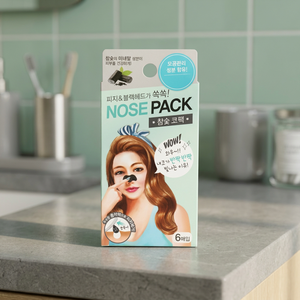 Pack de 6 masques au charbon pour le nez, nettoyage efficace du nez - Product Image 2