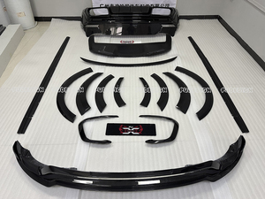 Kit carrosserie PU-Design en fibre de carbone sèche, comprenant lèvre avant, jupes latérales, diffuseur arrière et aileron, pour Land <span class=keywords><strong>Rover</strong></span> <span class=keywords><strong>Range</strong></span> <span class=keywords><strong>Rover</strong></span> Sport 2023+ style Z - Product Image 5
