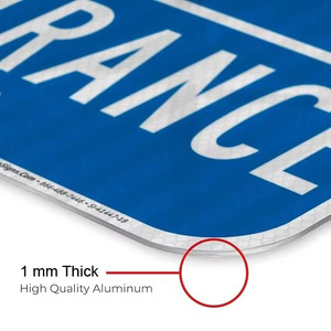 Señal de entrada para discapacitados resistente a la intemperie de alta calidad personalizada de fábrica: reservada para discapacitados - Product Image 3