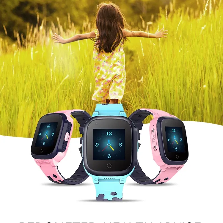 טלפון ילדים שעון מסך מגע חכם 4g sos מעקב שעונים עבור ילד ספורט ילד gps שעון חכם