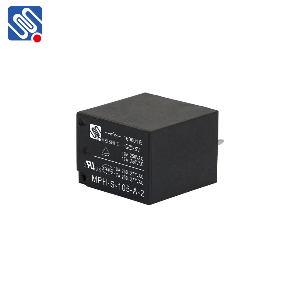 MPH-S-105-A DC 5V 17A 277V AC 4pin High Power Sealed Electromagnetic Normally Open Relay