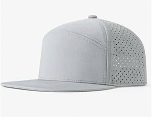 Casquette ajustée unisexe vintage avec broderie personnalisée, style snapback à visière plate, tendance hip-hop, en denim/toile pour usage extérieur - Product Image 5
