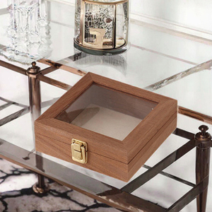 Wooden <b>Box</b> Hinge Lid Solid Pine Wood <b>Keepsake</b> Gift Boxes Wood Storage <b>Box</b> From India By Falak World Export - Product Image 3