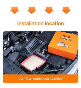 MFA-E550 masuma Bộ lọc không khí thay thế ô tô phụ tùng hiệu quả Bộ lọc luồng không khí cho MERCEDES-BENZ - Product Image 3