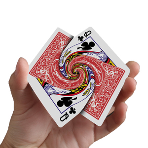 BrilliantMagic - Truco de Magia con Cartas de Póker Rojas V1, Elección de <span class=keywords><strong>los</strong></span> <span class=keywords><strong>Magos</strong></span> Profesionales, Accesorio de Papel para Magia de Cerca (14+ Unisex, Hecho en ZHE) - Product Image 3