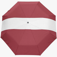 Parapluie pliant entièrement automatique de haute qualité, série drapeaux de pays, thème Lituanie, adapté à une utilisation toute la journée