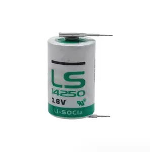 Lithium battery LS14250 3.6V probe temperature gauge sight PLC programmer ETC device Reserve 1/2AA