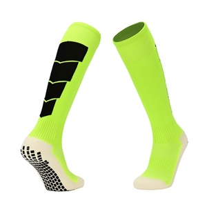 Adult Crew Compression <b>Socks</b> with Non-Slip Gripper and Thick Terry Cushion Youth Football <b>Breathable</b> Tech Material Summer - Product Image 3