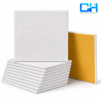 Panneau acoustique en polyester sans formaldéhyde, structure multicouche, texture 3D, prix d'usine Chiheng, pour l'insonorisation des auditoriums