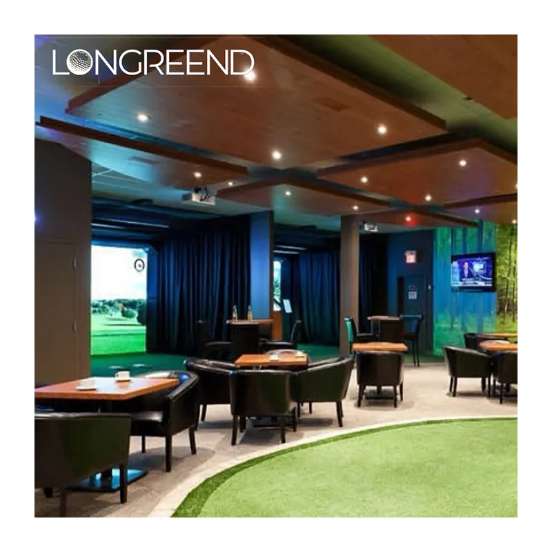 LONGREEND屋内ゴルフシミュレーションは、ゴルフスキルを向上させるために使用されます3Dゴルフ電子シミュレーター