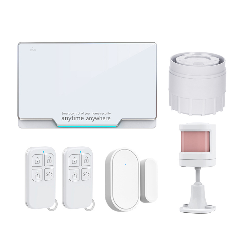 Supplier Sale Tuya Smart Home Security System WiFi Alarm System with Alexa & IFTTT Support Plastic Material · image 1