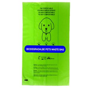 Factory Sale Home Compost PLA+PBAT+Cornstarch Pet Waste <b>Bag</b> - Product Image 4