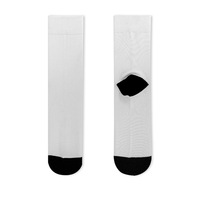 Fabricant Logo sur mesure Imprimé Basketball DIY Impression 3D Tube blanc Chaussettes à sublimation vierge