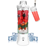 Multifunctionele persoonlijke USB oplaadbare handmixer, fruitmolen, sapcentrifuge, blender met 4000mAh batterij voor buiten en huishoudelijk gebruik